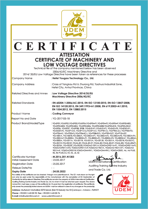Hefei Luox Yougao Technology Co., Ltd. control de calidad 0
