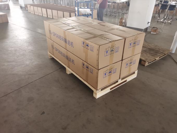 1500*300*750mm Máquina de transporte de codificación de fecha estable coincidencia con la impresora CIJ 1