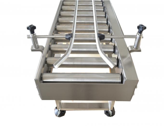 Transportador de codificación de rodillos de 400W con esquina 0