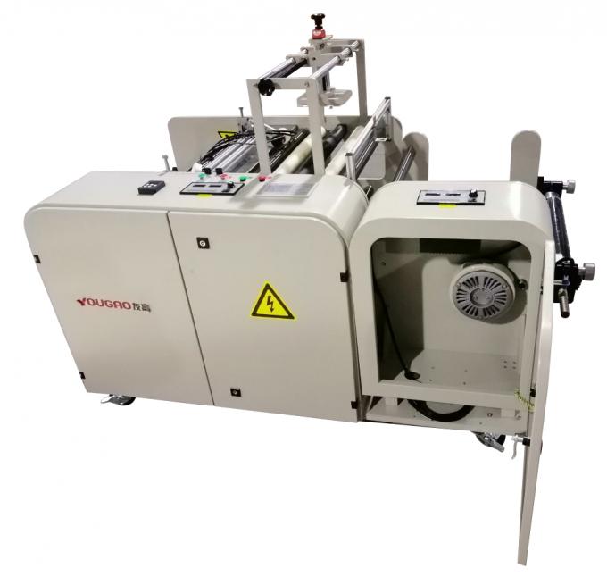 Máquina de reenrollamiento de película de estiramiento con codificación programable de 28 m/min 0
