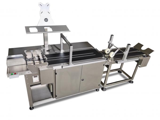 Acero inoxidable 60p/min Alimentador de bolsas de fricción con dispositivo de detección 0