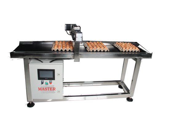 400W Datos Impreso de fricción de alimentación de los huevos transportador de codificación