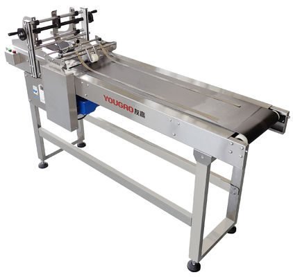 Velocidad sin escalones CIJ Bracket Friction Feeder Machine Semi Automático