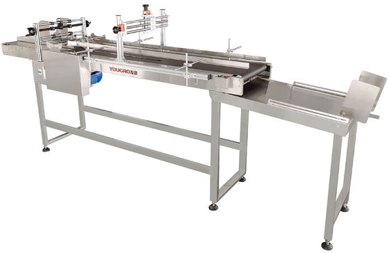 Velocidad sin escalones CIJ Bracket Friction Feeder Machine Semi Automático