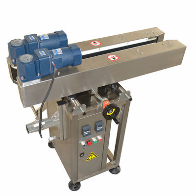 800*450*1180mm Bottle Bottom Coding Conveyor de juego con impresora de inyección de tinta