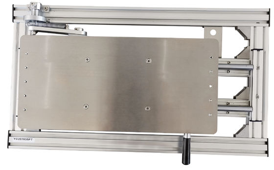 520mm*250mm*100mm Mesa corredera para codificación ajustable con soporte de impresora