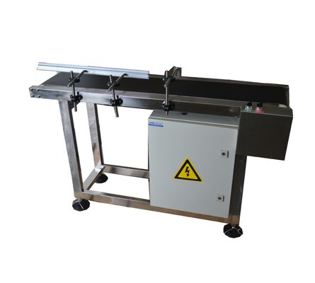 Transporte de codificación de motor paso a paso de 1500 mm para impresora láser y inyección de tinta