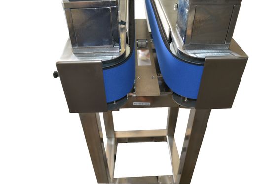 Impresora automática de inyección de tinta, transportador de codificación inferior con cinta lateral Impresión bajo frascos y botellas