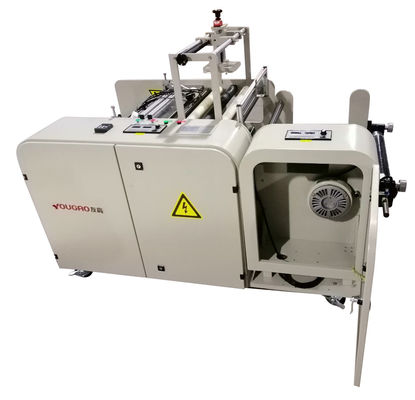 Máquina de recubrimiento de película de corte programable PLC para toma automática de pago