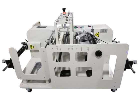 Máquina de recubrimiento de película de corte programable PLC para toma automática de pago