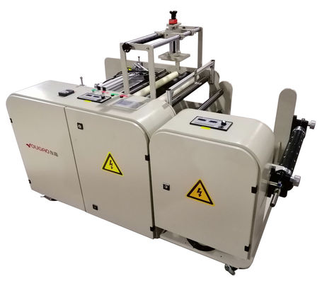 Máquina de reenrollamiento de película de estiramiento con codificación programable de 28 m/min