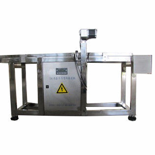 Sensores fotoeléctricos de 20 m/min 400 W transportador de codificación de cinturón de huevos