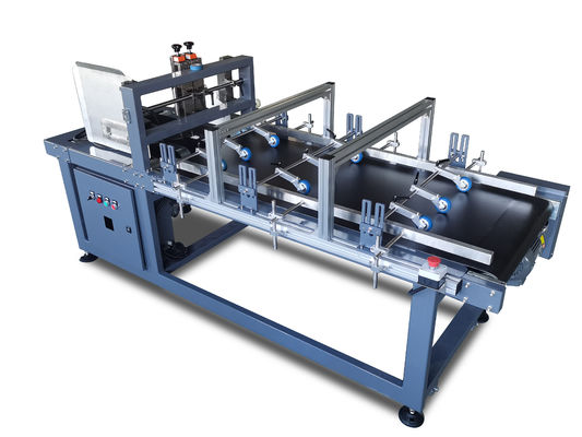 Máquina de alimentación de cartón horizontal corrugado de cartón de acero inoxidable