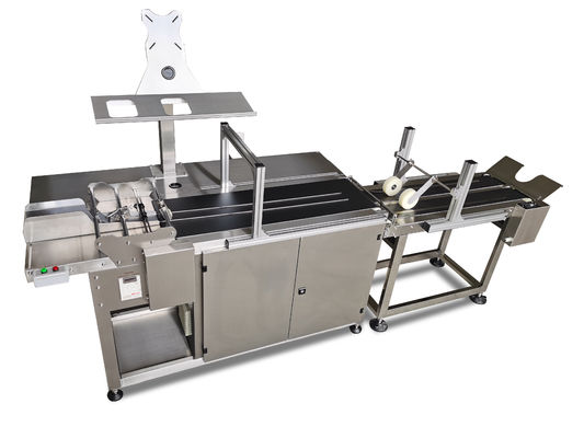 Acero inoxidable 60p/min Alimentador de bolsas de fricción con dispositivo de detección