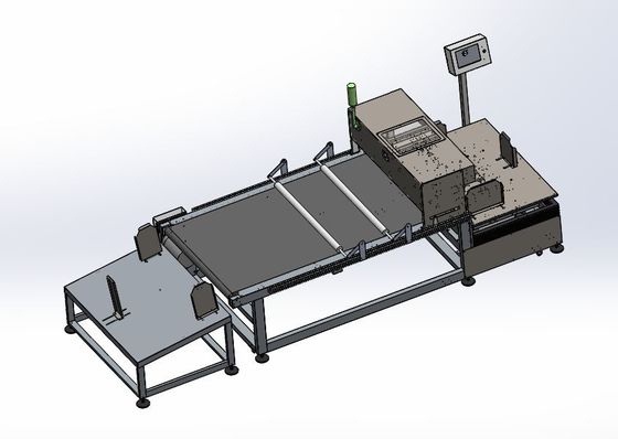 Alimentación de bolsas de plástico de aspiración al vacío de acero inoxidable con receptor