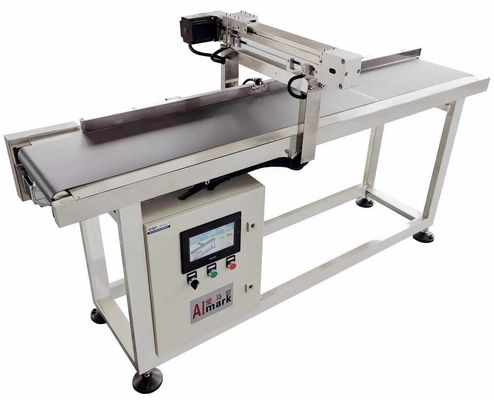 Máquina de embalaje de mesa deslizante Sistema de travesía para codificación