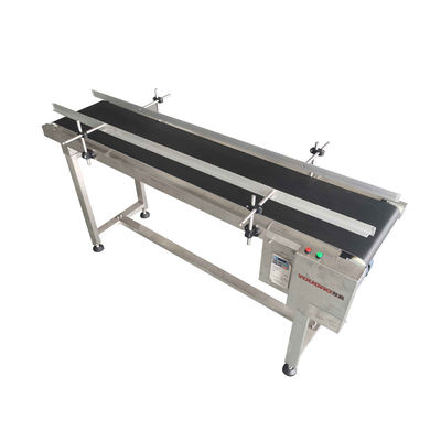 120W semiautomático de codificación de cinturón de alimentación para botellas latas cartones