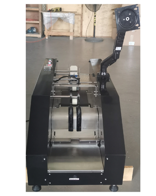 Máquina de etiquetado por fricción semiautomática de cartones de alta velocidad