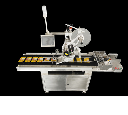 Máquina de etiquetado de tipo de fricción para línea de producción médica