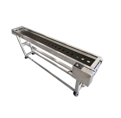Conveyor de precisión de posicionamiento electrónico de fecha de huevo de acero inoxidable