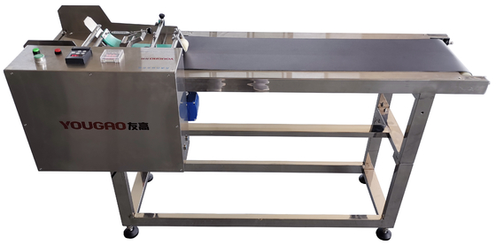 Máquina automática con contador de alta velocidad con alimentación de fricción de frecuencia variable compatible con impresora de inyección de tinta