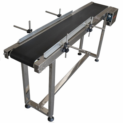Conveyor de codificación con correa de deflector ajustable de un lado Impresoras CIJ TIJ