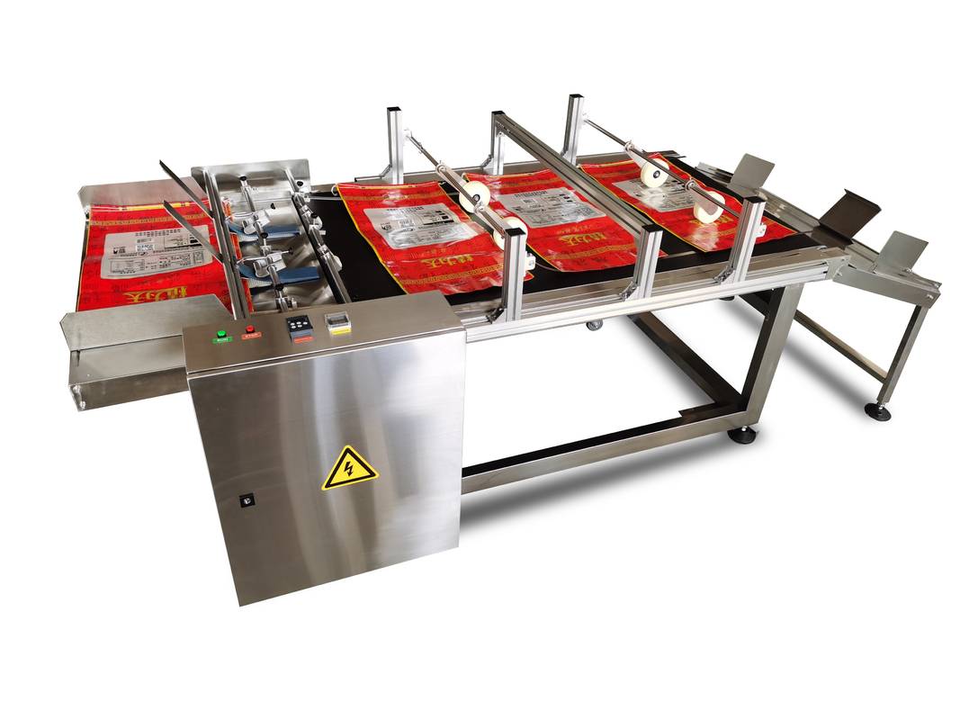 Alimentador de doble fricción de tamaño grande para bolsas de arroz y bolsas de cereales de tamaño grande